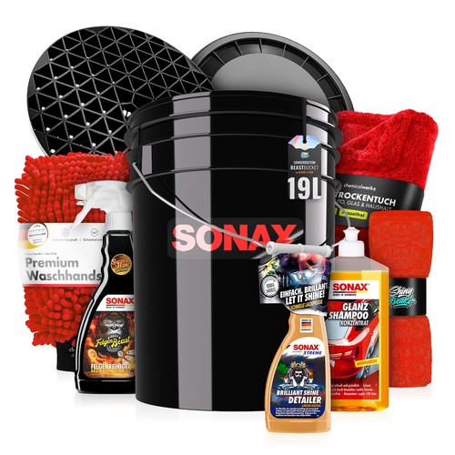Sonax wasch set glanzshampoo - glanzshampoo, +