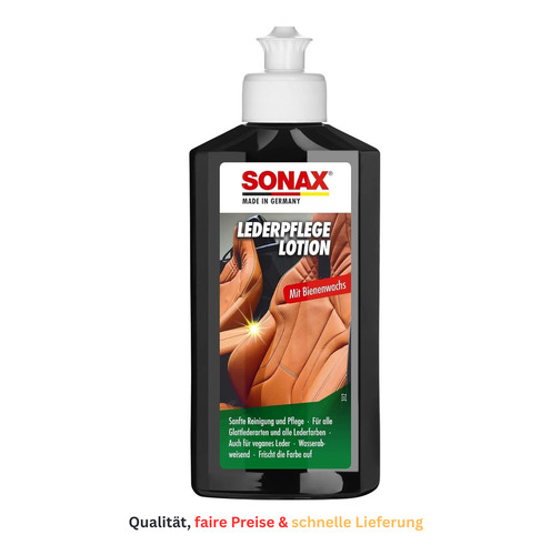 Sonax lederpflege lotion 250ml - lederpflege,