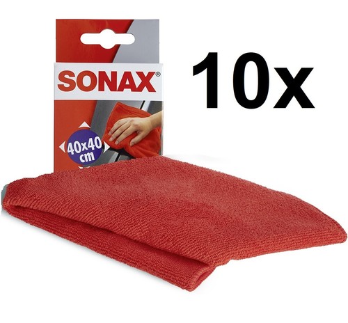 10x sonax microfasertuch - 10x,